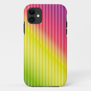 Case-Mate iPhone Case Bright neon fluorescent dégradé arc-en-ciel ombre 