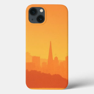 iPhone 13 Coque Bright San Francisco sunset.
