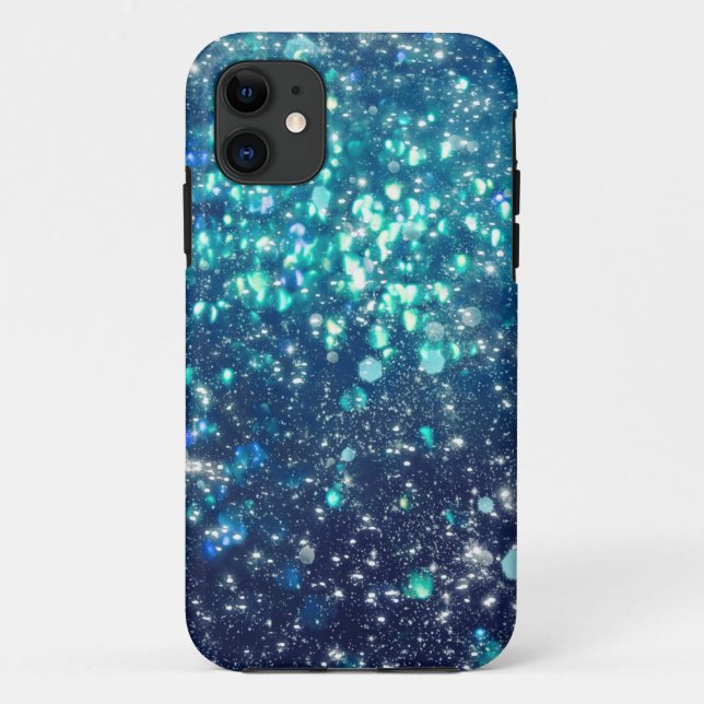 Coques Case-Mate iPhone Brillo de la turquesa (Dos)