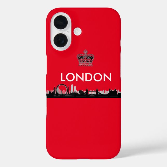 Coques Case-Mate iPhone British Red London (Verso)