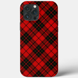 Case-Mate iPhone Case Brodie tartan rouge noir plaid