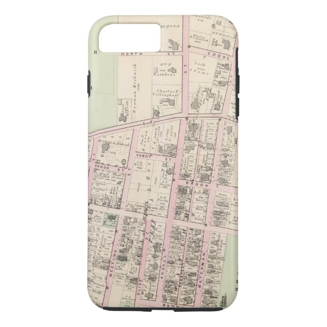 Coques Case-Mate iPhone Brown University (Dos)