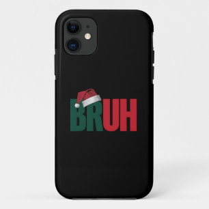 Case-Mate iPhone Case Bruh Mème Drôle Dire Bro Salutation Noël
