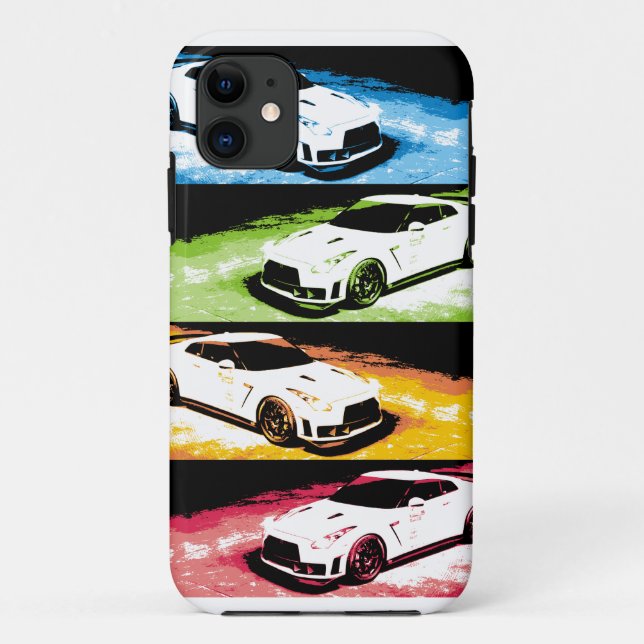 Coques Case-Mate iPhone Bruit-art GTR de Nissan (Dos)