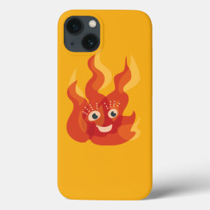 Case-Mate iPhone Case Brûler feu flamme joyeux personnage de dessin