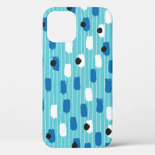 Case-Mate iPhone Case Brush course sans couture motif, dessiné à la main