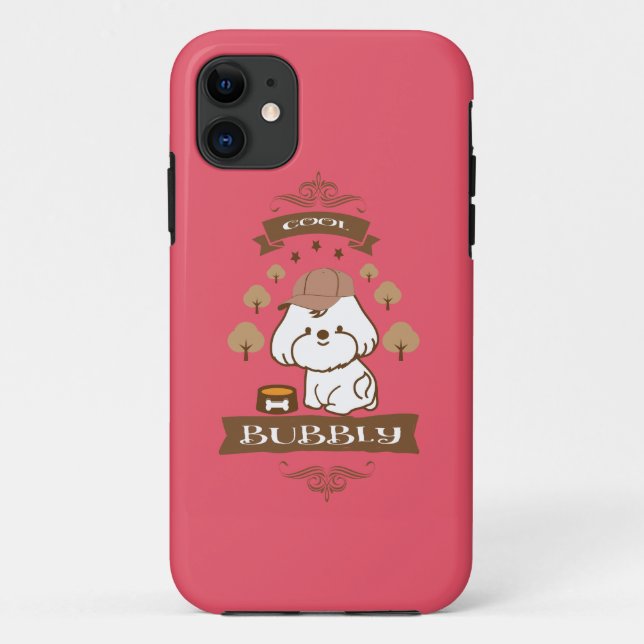 Coques Case-Mate iPhone Bubbly dit qu'il est cool (Dos)