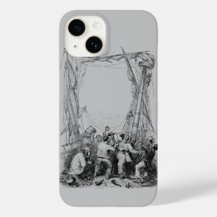 Coque Pour iPhone 14 Buccaneers vintages et un navire pirate naufragé