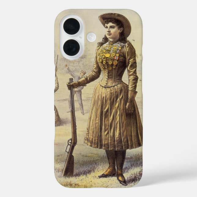 Coques Case-Mate iPhone Buffalo Bill's Wild West Show avec Annie Oakley (Verso)