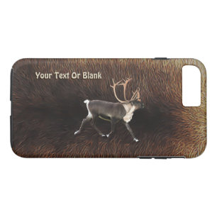 Coque iPhone 7 Plus Bull Caribou (Reindeer)