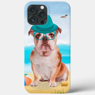 Case-Mate iPhone Case Bulldog anglais sur la plage