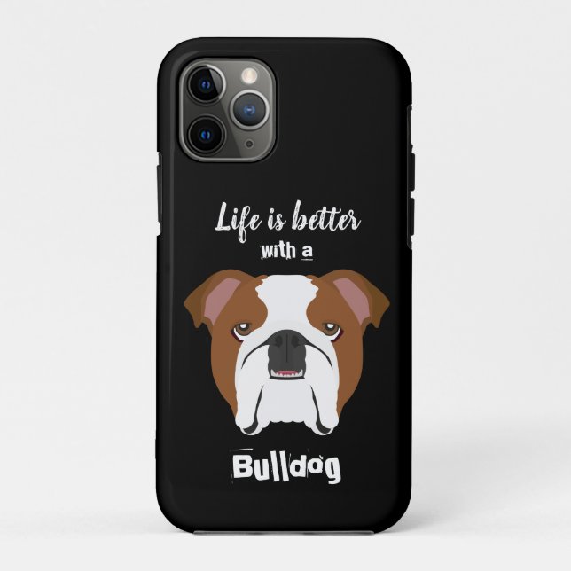 Coques Case-Mate iPhone Bulldog britannique (Dos)