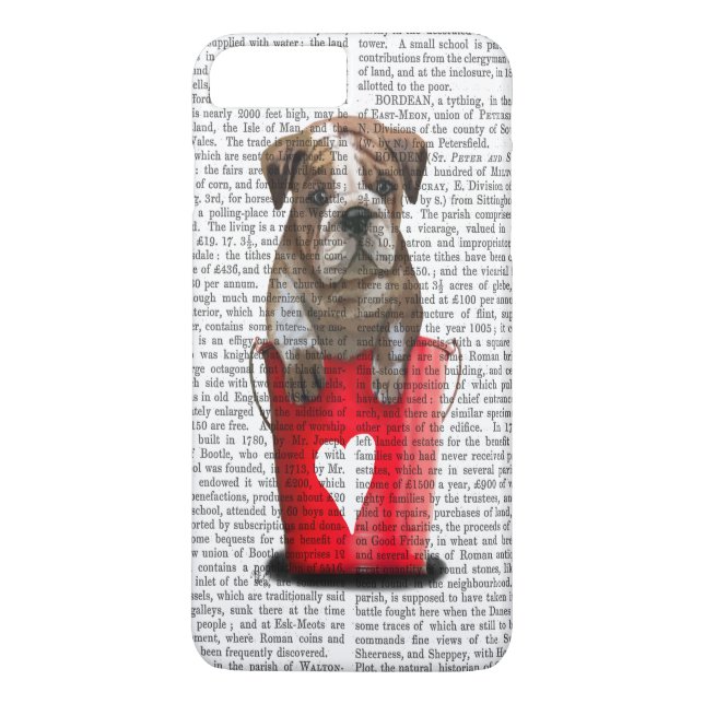 Coques Case-Mate iPhone Bulldog Bucket Of Love Red (Dos)