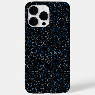 Coque Pour Pour iPhone 14 Pro Max Bulles Motif 02.FR.b Black BG