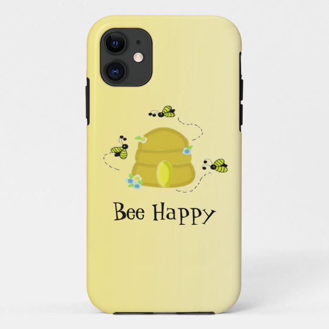 Coques Case-Mate iPhone Bumble Bees and Beehive (Dos)