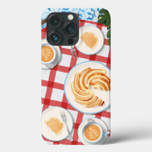 Case-Mate iPhone Case Bundt Cake and Coffee for Two
