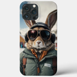 Case-Mate iPhone Case Bunny de snowboard Whimsical