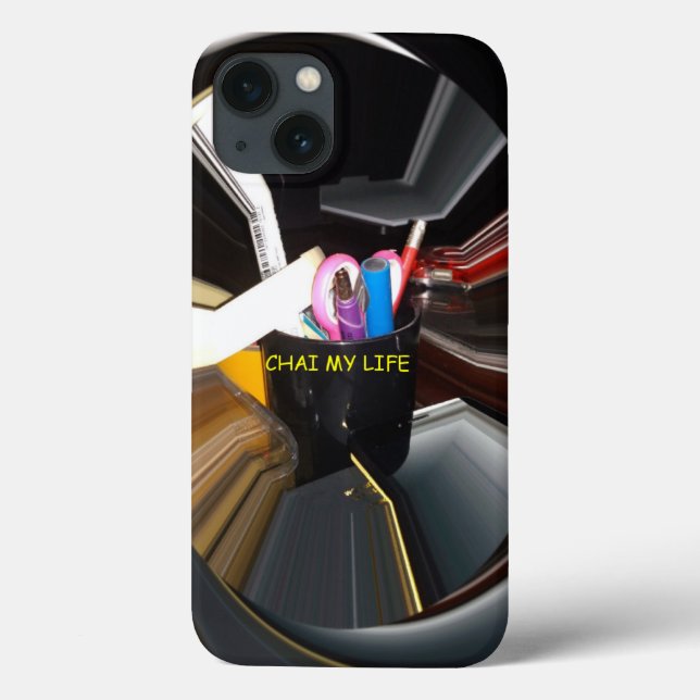 Coques Case-Mate iPhone Bureau de la Mug de thé à vie morte Abstraite Art  (Verso)
