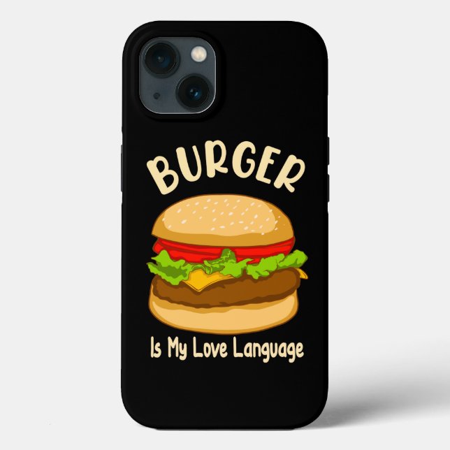 Coques Case-Mate iPhone Burger Love (Verso)
