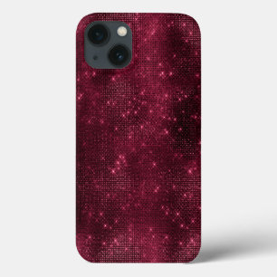 Case-Mate iPhone Case Burgundy Sparkle Parties scintillant Fille Glam