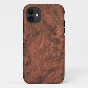 Coque Case-Mate Pour iPhone Burl Mahogany Wood Texture