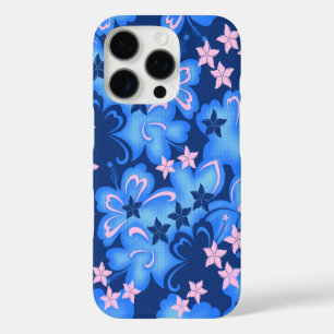 Coques iPhone 16 Pro Butterflibiscus Hibiscus Hawaïen Papillon bleu