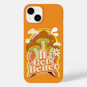 Coque Pour iPhone 14 Ça devient mieux Good Vibes et sensations Super