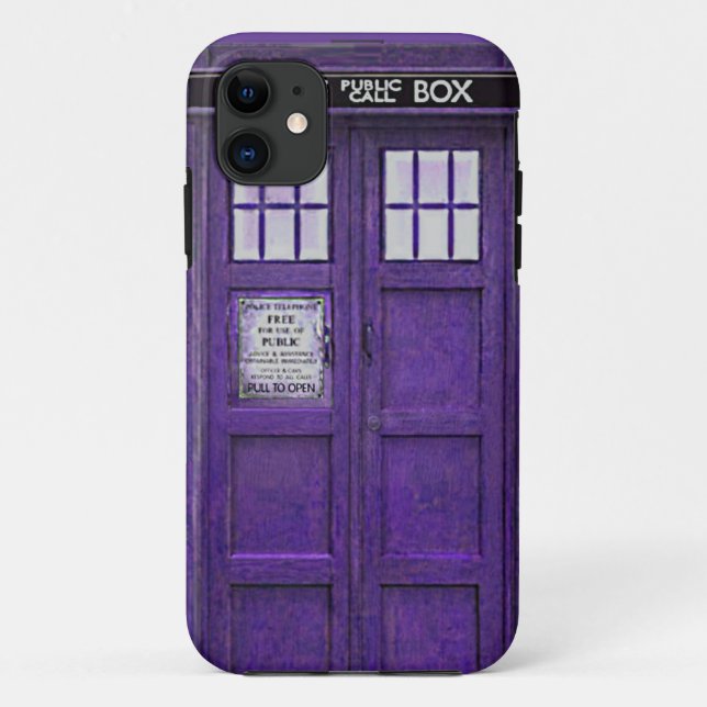 Coques Case-Mate iPhone Cabine téléphonique publique de police britannique (Dos)