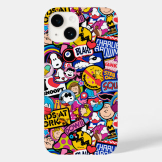 Coque Pour iPhone 14 cacahuètes | Motif de patchs Mixtape