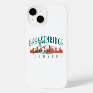Coque Pour iPhone 14 cacahuètes Snoopy Breckenridge Colorado