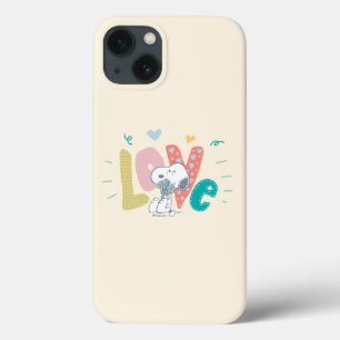 Case-Mate iPhone Case cacahuètes Snoopy Flower Love