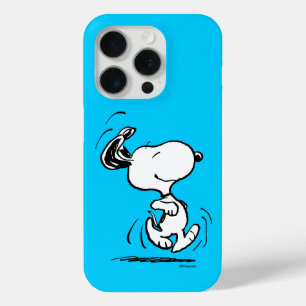 Coque iPhone 15 Pro cacahuètes   Snoopy Happy Dance