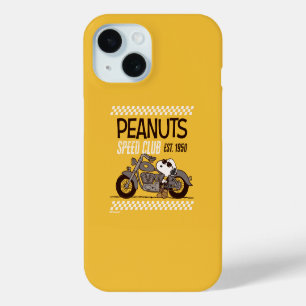 Coque Pour iPhone 15 cacahuètes Snoopy Speed Club