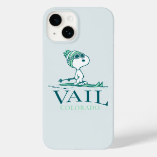 Coque Pour iPhone 14 cacahuètes Snoopy Vail Colorado