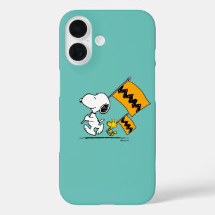 Coques iPhone 16 cacahuètes   Snoopy & Woodstock