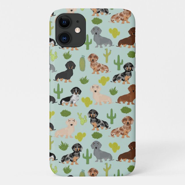Coques Case-Mate iPhone Cactus à la menthe (Dos)