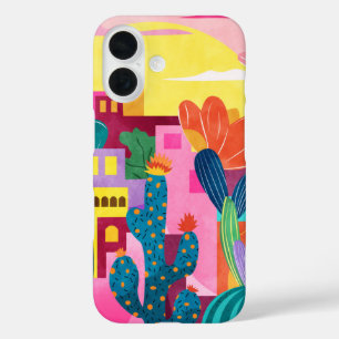 Coques iPhone 16 Cactus Town