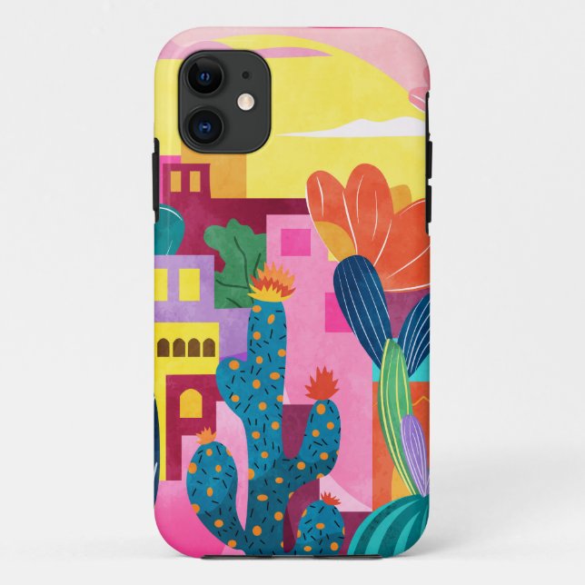 Coques Case-Mate iPhone Cactus Town (Dos)