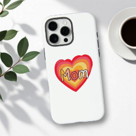 Coques iPhone 16 Pro Max Cadeau coloré mignon pour maman | Fête des mères