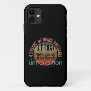 Case-Mate iPhone CASE CADEAU D'ANNIVERSAIRE ANNÉE DE NAISSANCE TENDANCE