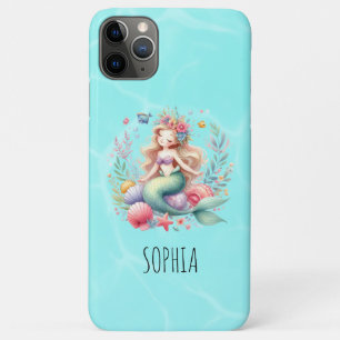 Case-Mate iPhone Case Cadeau d'anniversaire de nom de sirène coloré magi