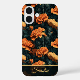 Coques iPhone 16 Cadeau de Demoiselle d'Honneur Fleur de Carnation