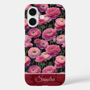 Coques iPhone 16 Cadeau de Demoiselle d'Honneur Fleur de Renoncule