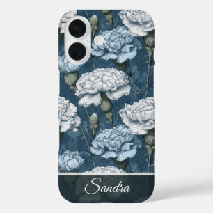 Coques iPhone 16 Cadeau de mariage unique Fleur de carnation person
