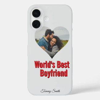 Coques iPhone 16 Cadeau de Saint Valentin pour lui - Meilleur ami