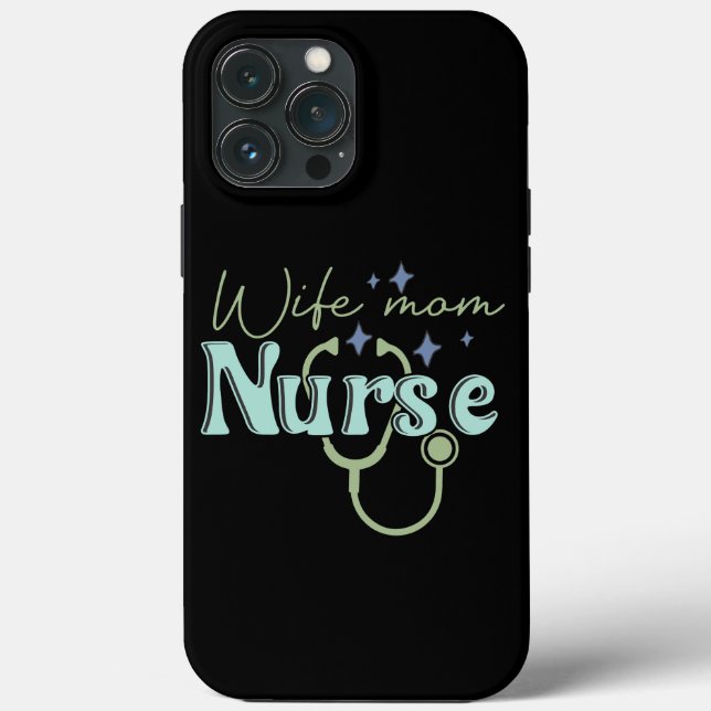 Coques Case-Mate iPhone Cadeau d'infirmière pour la Fête des mères infirmi (Verso)