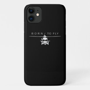 Case-Mate iPhone Case Cadeau du pilote d'hélicoptère de l'aviation mil