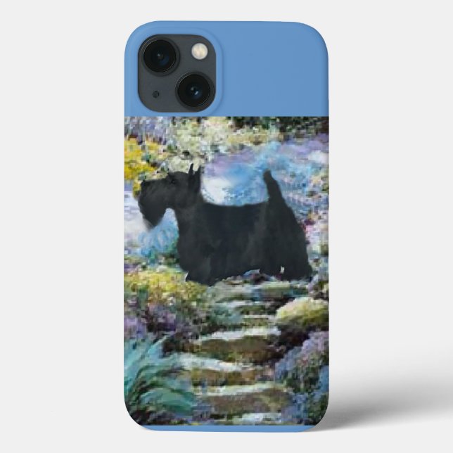 Coques Case-Mate iPhone Cadeaux d'art écossais Terrier (Verso)