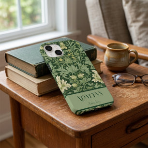 Coque Pour iPhone 14 Cadeaux de retraite botaniques vintage pour maman 