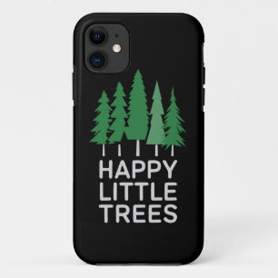 Case-Mate iPhone Case Cadeaux drôles de camping d'arbres peu heureux